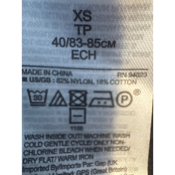 Banana Republic XS Fuzzy Navy Blue Sweater Long Sleeve Soft Nylon Cotton Blend - Picture 10 of 12